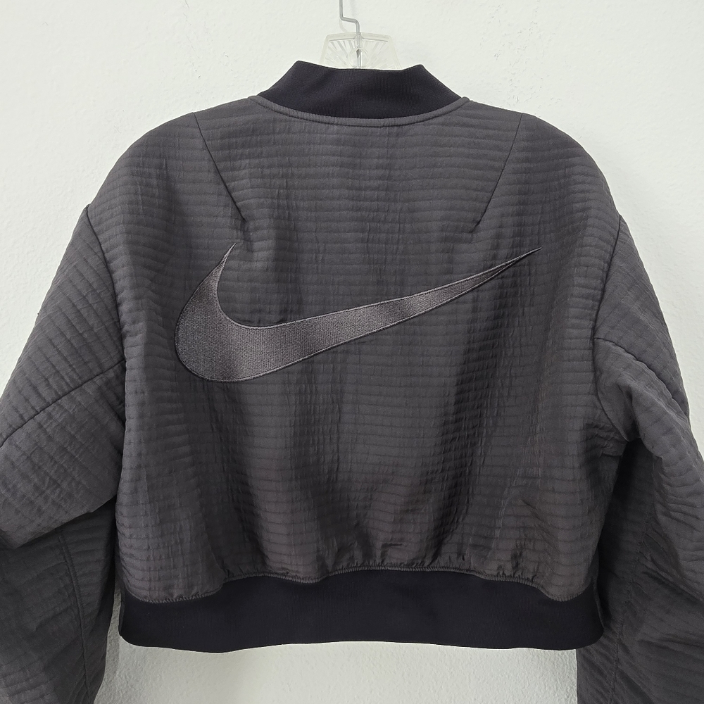 Nike Maria Sharapova XLA Cortez Bomber Jacket Gray Small - Picture 8 of 9